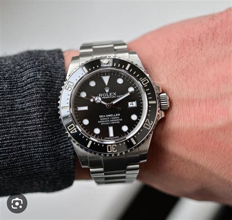 rolex seadweller card senza rehaut